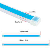Car LED Streamer Decorative Hood Atmosphere Lights, Style: Monochrome Pink Purple Light(1.8m)