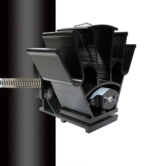 YL603 Thermodynamic Magnetless Wall Mounted Fireplace Fan(Silver)