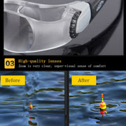 Fishing Telescope Adjustable Focus Telescope,Style: Presbyopia+Yellow Clip