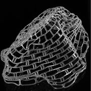 Transparent Soft Rubber Fishing Net Replacement Bag, Size: Large 120cm