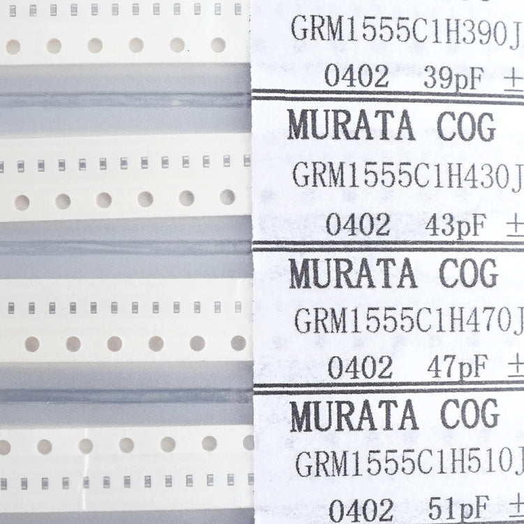 0402 SMD Capacitor Electronic Component Sample Book(80 Kinds 50 Each)