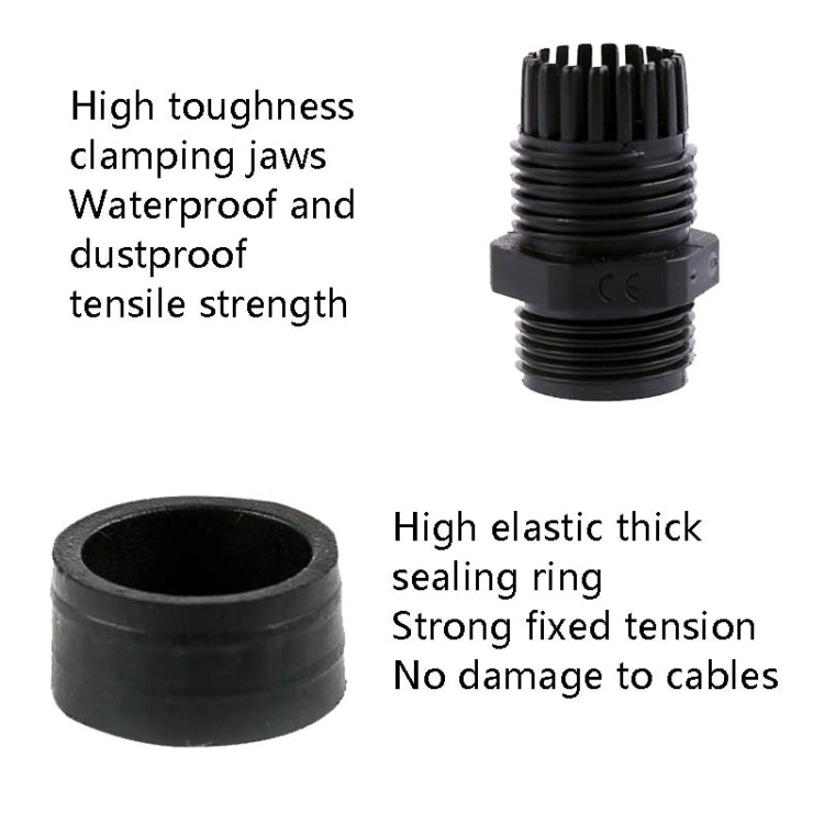 50 PCS / Box Cable Water-resistant Sealed Fixed Joint(Environmentally Friendly Flame Retardant)