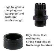50 PCS / Box Cable Water-resistant Sealed Fixed Joint(Environmentally Friendly Flame Retardant)