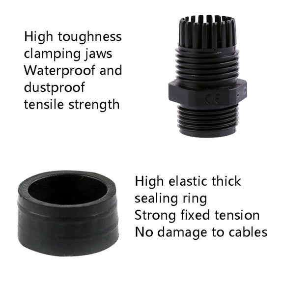 50 PCS / Box Cable Water-resistant Sealed Fixed Joint(Environmentally Friendly Flame Retardant)