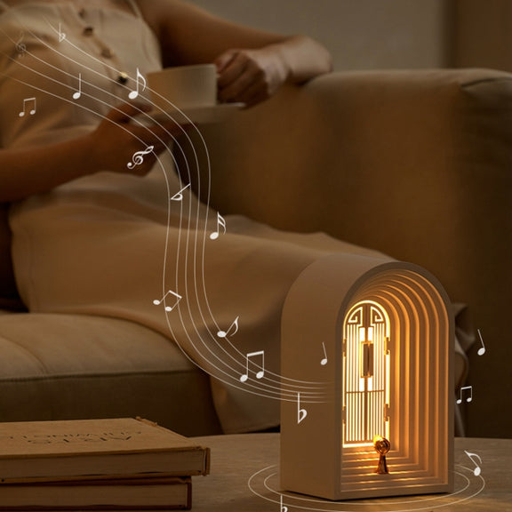 C3 Night Light Bluetooth Speaker USB Charging Sleeping Light, Specification: Ordinary(White)