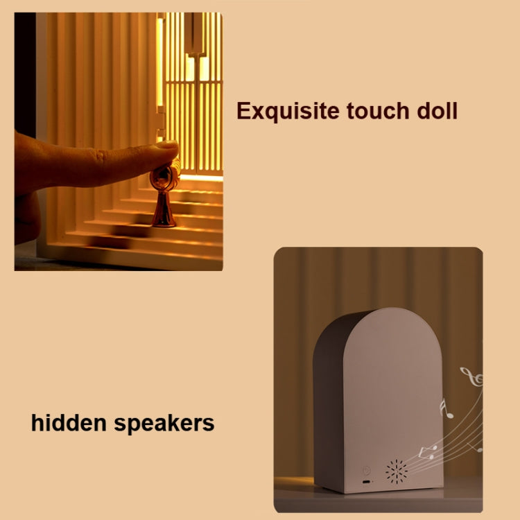 C3 Night Light Bluetooth Speaker USB Charging Sleeping Light, Specification: Ordinary(White)
