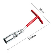 4 PCS Car Spark Plug Sleeve Wrench Universal Car Disassembly Tool, Style: 16mm Short