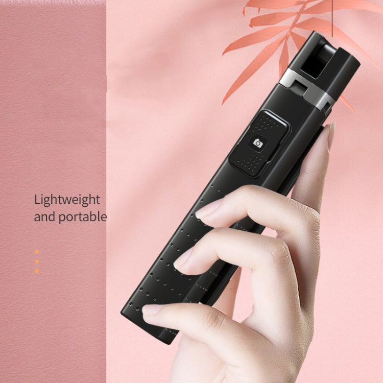 Phone Live Bracket Bluetooth Selfie Tripod, High: 104CM (Aluminum Alloy + Single Fill Light)