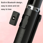 Phone Live Bracket Bluetooth Selfie Tripod, High: 102CM (Stainless Steel + Single Fill Light)