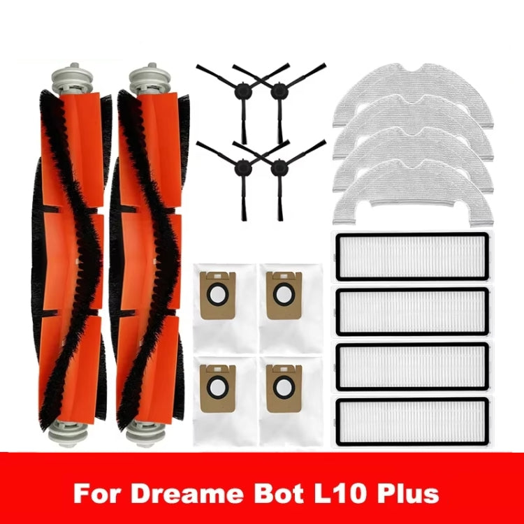4 PCS Side Brush Replacement Accessories for Xiaomi Dreame L10 Plus