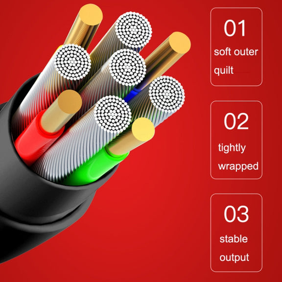 2 PCS Car Charger Driving Recorder Supply Line, Style: 1A+2A(Android Straight Head)