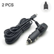 2 PCS Car Charger Fast Charge Driving Recorder Supply Line, Style: 1.5A+2.4A(Android Straight Head) - Cables & Connectors by PMC TechLife | Online Shopping South Africa | PMC TechLife | Buy Now Pay Later Mobicred