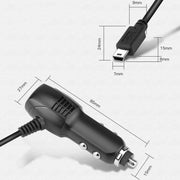 2 PCS Car Charger Fast Charge Driving Recorder Supply Line, Style: 1.5A+2.4A(Android Straight Head)