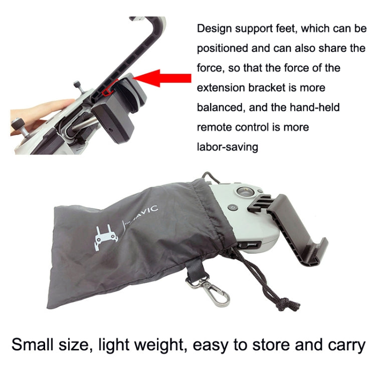 Remote Control Tablet Extension Bracket For DJI Mavic 3 / Air 2 / Air 2S / Mini 2, Style: Large