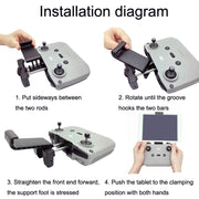 Remote Control Tablet Extension Bracket For DJI Mavic 3 / Air 2 / Air 2S / Mini 2, Style: Large