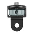 1/4 Inch Screw Converter Tripod Adapter for Sport Camera(Black Titanium) - Connection Mount by null | Online Shopping South Africa | PMC TechLife | Buy Now Pay Later Mobicred