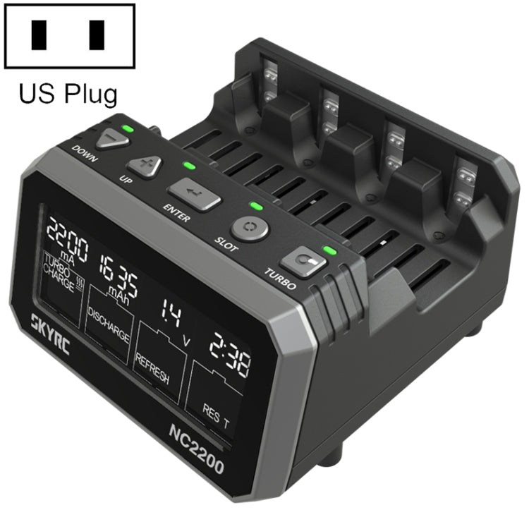SKYRC NC2200 Multifunction Battery Charger Analyzer, Model: US Plug