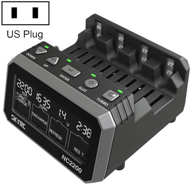 SKYRC NC2200 Multifunction Battery Charger Analyzer, Model: US Plug