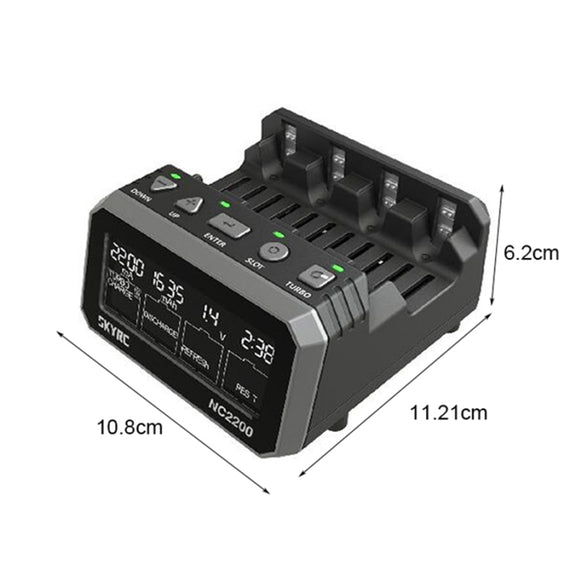 SKYRC NC2200 Multifunction Battery Charger Analyzer, Model: US Plug