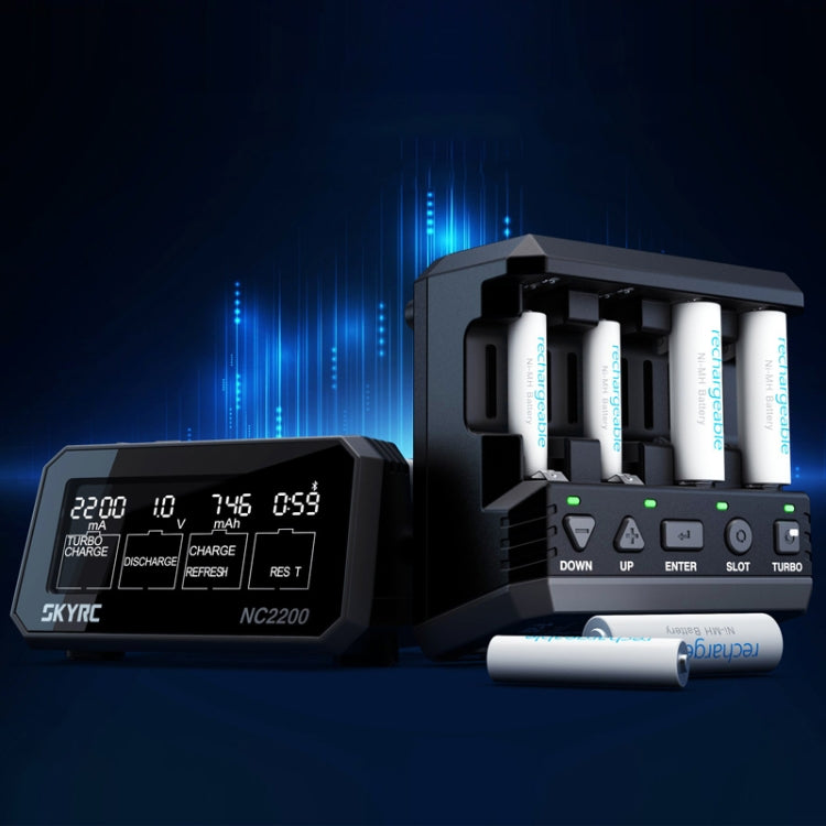 SKYRC NC2200 Multifunction Battery Charger Analyzer, Model: US Plug