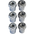 3 Pairs Car Battery Pile Header Circular Column Battery Maintenance Modification Accessories - Booster Cable & Clip by PMC TechLife | Online Shopping South Africa | PMC TechLife | Buy Now Pay Later Mobicred