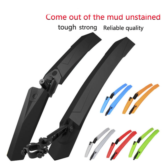 2632 Bicycle Quick Release Mudguards, Style: Ordinary (Black)