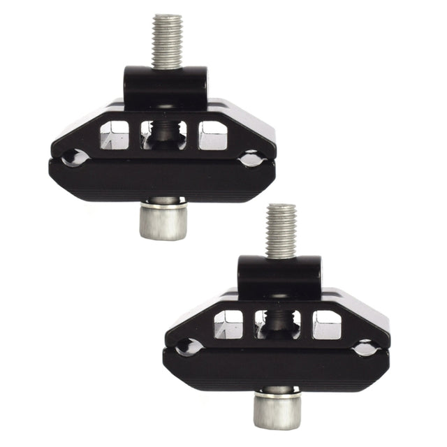 FMFXTR Bicycle Saddle Clamp Code Screw Connector(Double Rail Black)
