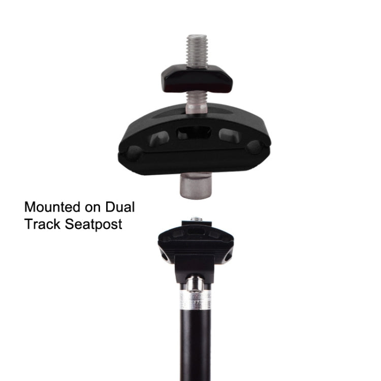 FMFXTR Bicycle Saddle Clamp Code Screw Connector(Double Rail Gold)