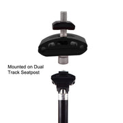 FMFXTR Bicycle Saddle Clamp Code Screw Connector(Double Rail Gold)