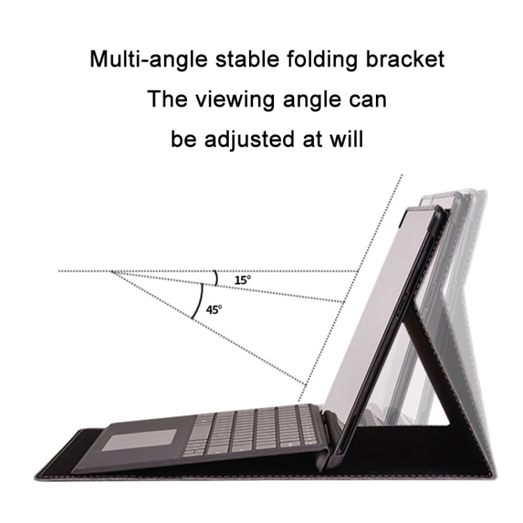 All-Inclusive Drop Case For Microsoft Surface Pro 8, Color: PC Hard Shell Black