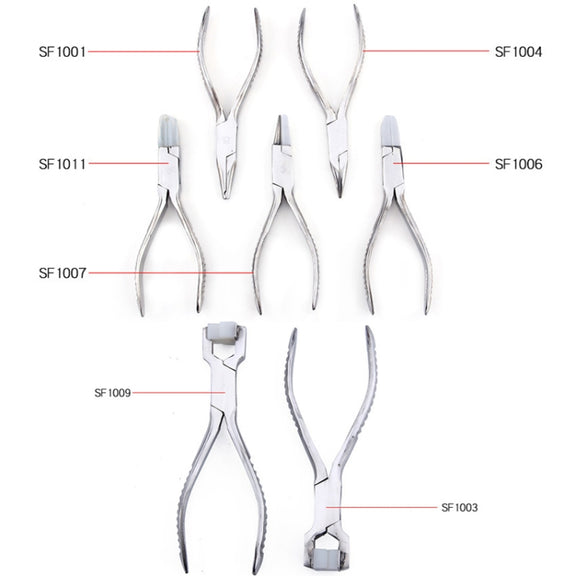Glasses Repair Tool Pliers Set Nose Pad Temple Adjustment Tool