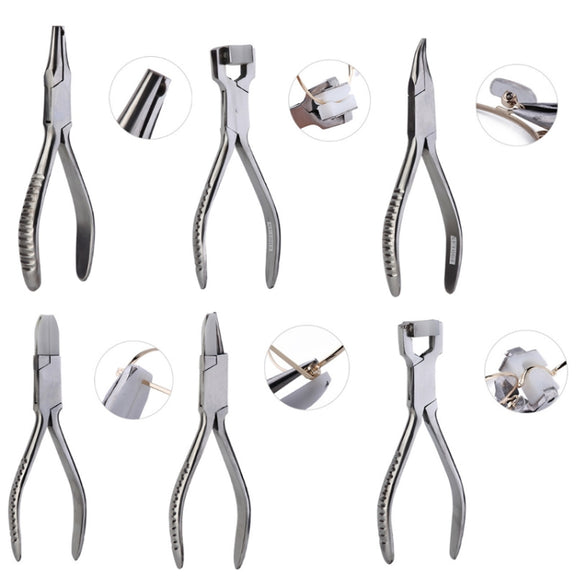 Glasses Repair Tool Pliers Set Nose Pad Temple Adjustment Tool