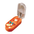 Home Convenient Transparent Tablet Divider Compartments Medicine Boxes(Orange) - free shipping - PMC TechLife - Order now!
