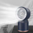 Spray Humidified LED Digital Display Office Home Fan, Style: USB Direct Plug(Blue) - Electric Fans by PMC TechLife | Online Shopping South Africa | PMC TechLife | Buy Now Pay Later Mobicred
