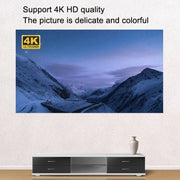Folding Metal Anti-Light HD Projection Curtain, Size: 100 inch 16:9 221x125cm