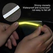 10pcs /Set Car Wheel Reflective Stickers 3D Personal Decoration Tire Warning Stickers(Silver White)