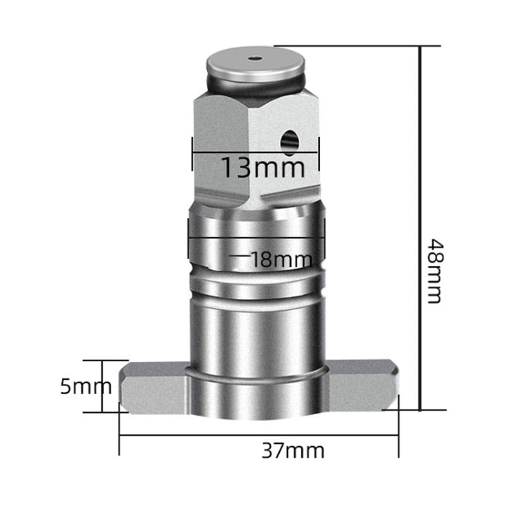 Square T -Shaft  Electric Wrench Converter, Style: Dual Use