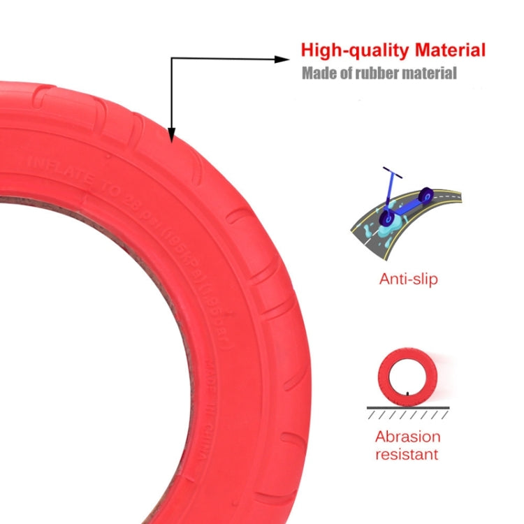 10 x 2 P1069 Inflatable Solid Tire for XiaoMi Mijia M365 Pro,Style��� Inner Tube