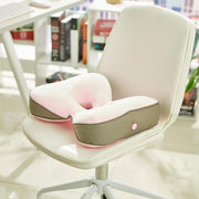 FANNIS Butterfly Office Hip Support Memory Foam Cushion, Size: 41x33x8cm(Pink)