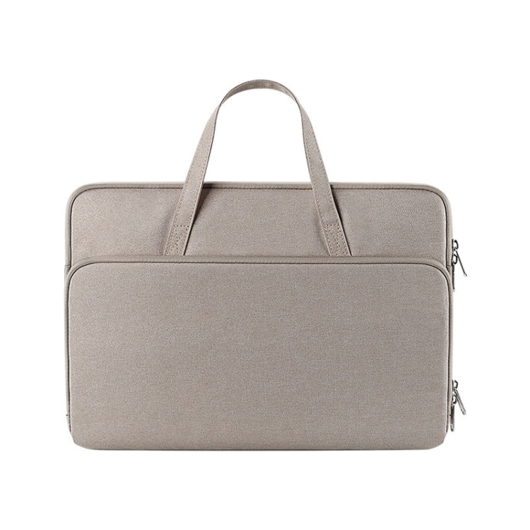 ST13 Water-resistant and Wear-resistant Laptop Bag, Size: 13.3 inches(Khaki)