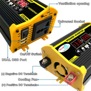 Saga Generation 2 Home Solar Generator Inverter+30A Controller+18W 12V Solar Panel, Specification: Black 12V To 220V