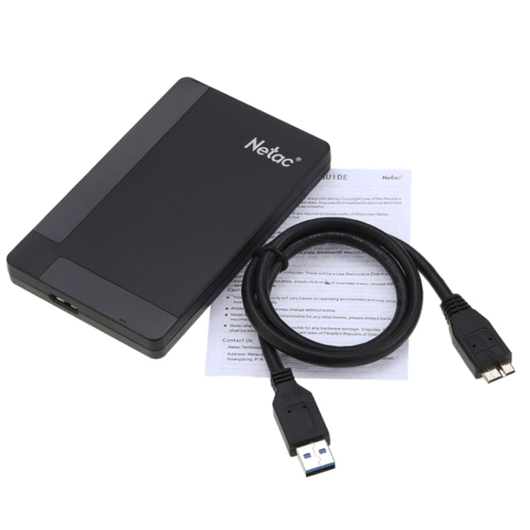 Netac K218 High Speed 2.5 Inch Software Encrypted Mobile Hard Drive, Capacity: 1TB