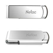 Netac U388 High Speed USB3.0 Metal Rotating Car Computer U Disk, Capacity: 32GB