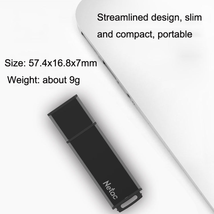 Netac U351 Metal High Speed Mini USB Flash Drives, Capacity: 128GB