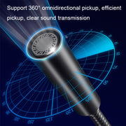 RGB Lighting Effect Computer Desktop Microphone(F3)