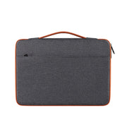 ND02 Water-resistant Portable Laptop Case, Size: 14.1-15.4 inches(Dark Gray)