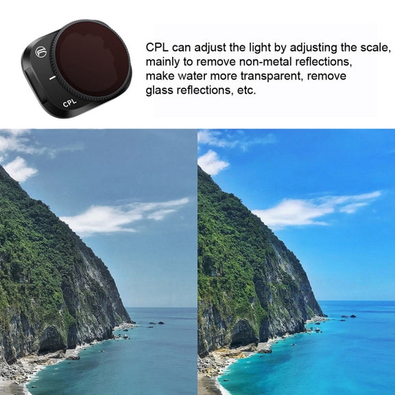 RCSTQ Aluminum Alloy Adjustable Filter Accessories for DJI Mini 3 Pro,Style: ND8