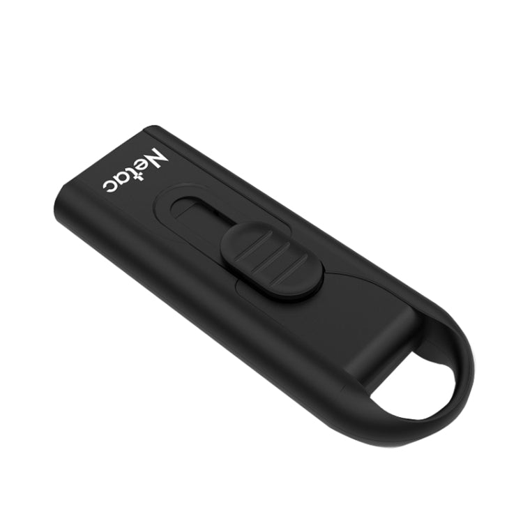 Netac U309 High Speed USB3.0 Push-Pull Encrypted USB Flash Drive, Capacity: 64GB