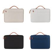 ND02S Adjustable Handle Water-resistant Laptop Bag, Size: 14.1-15.4 inches(Mysterious Black)