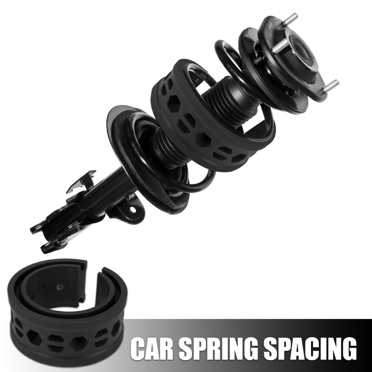 19 Holes Car Universal Buffer Rubber Spring Shock Absorber, Specification: B
